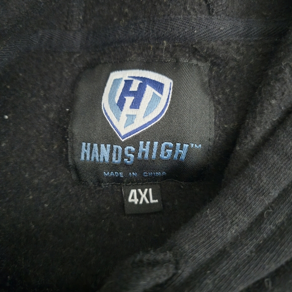 Pittsburgh Steelers Hands High Black and Yellow Hoodie 4XL - Picture 9 of 15